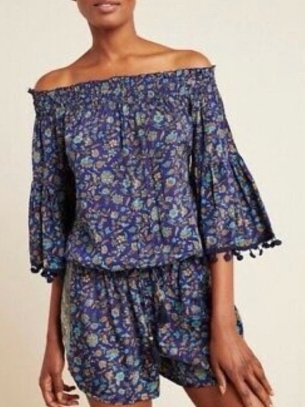 RAGA KASSIE POM POM ROMPER